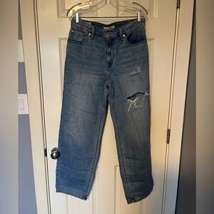 Levi’s baggy dad jeans - size 28